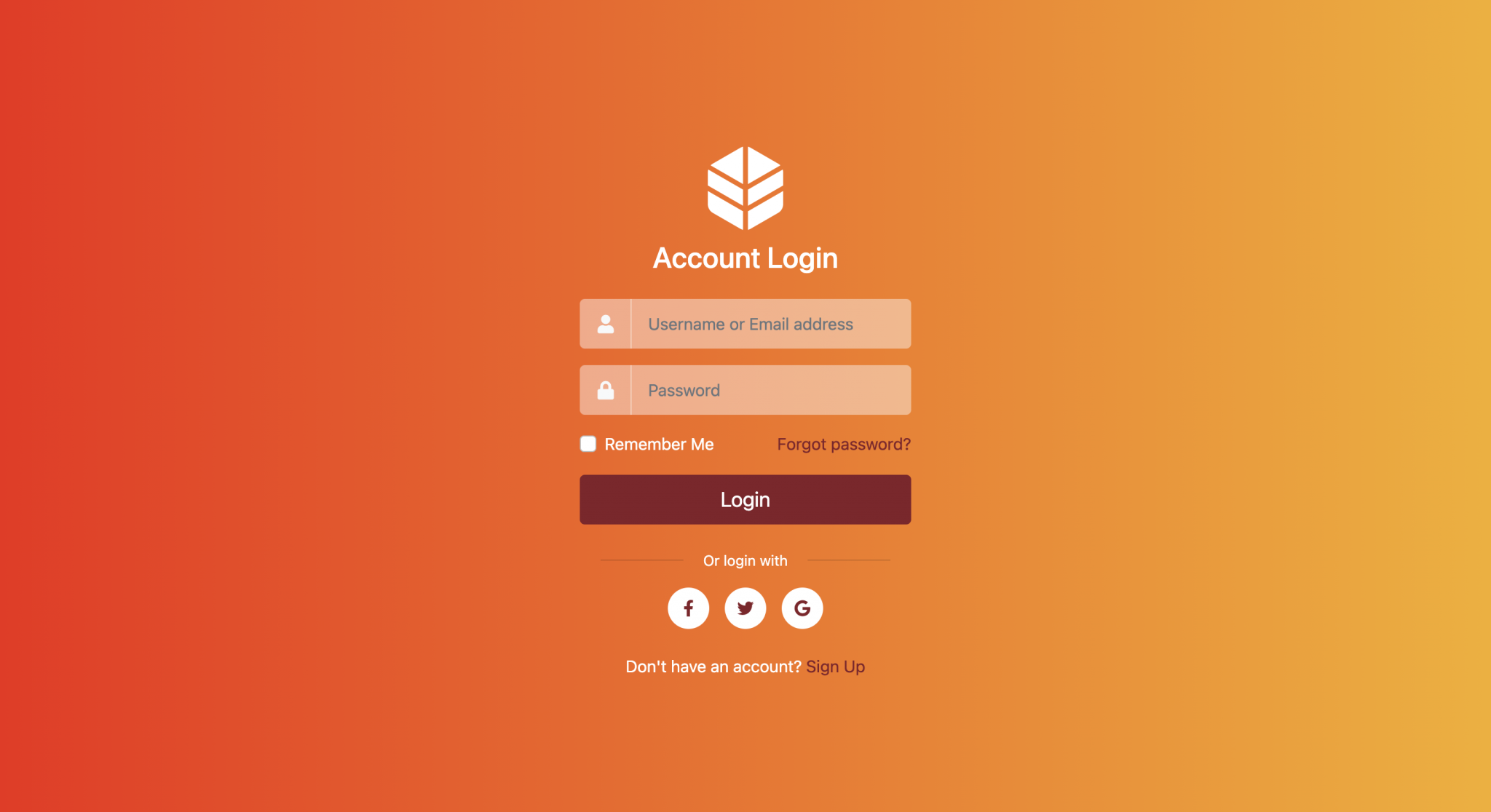 Free Bootstrap Login Templates