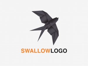 Origami Swallow Logo