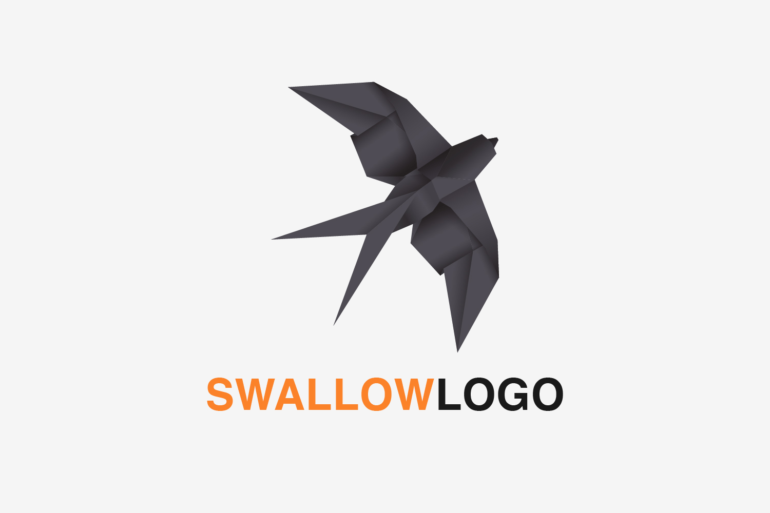 Origami Swallow Logo