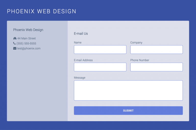 Free 25+ HTML Contact Form Examples - UI Fresh