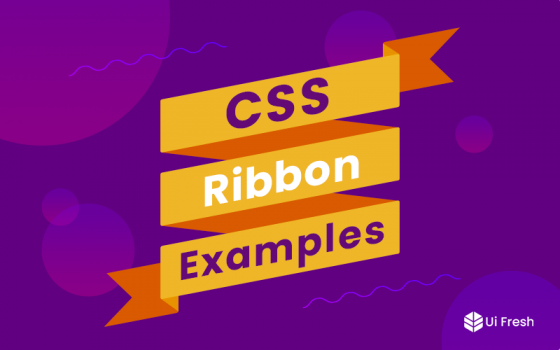 CSS Ribbon Examples