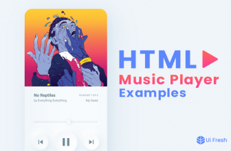 HTML Music Player Examples